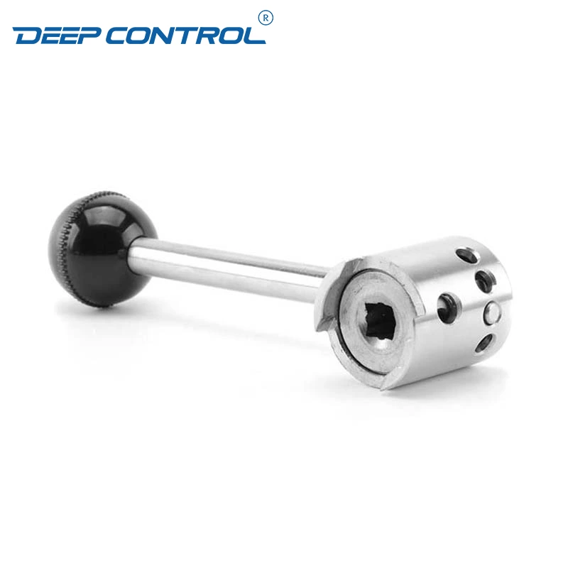 Data Center Chiller Water Sanitary Stainless Steel Butterfly Valve Round Head Pull Handle