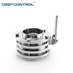 Liquid Cooling Water Data Center CDU Hygienic Stainless Steel Leak Free 3-Piece Butterfly Valve