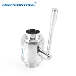 Water Cooling Liquid Data Center New Type Sanitary Stainless Steel Welding Ball Valve