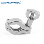 Sanitary Stainless Steel Data Center Liquid Water Cooling 13MHHM Hygienic Double Pin Pipe Clamp