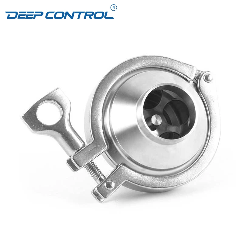 Sanitary Data Center Cooling Water Hygienic Stainless Steel No Return Butt-weld Check Valve