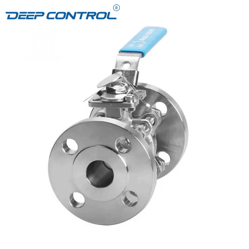 Liquid Cooling Water Energy Storage Hygienic Stainless Steel 3PC Flange Ball Valve