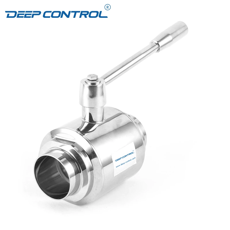 Water Cooling Liquid Data Center New Type Sanitary Stainless Steel Welding Ball Valve