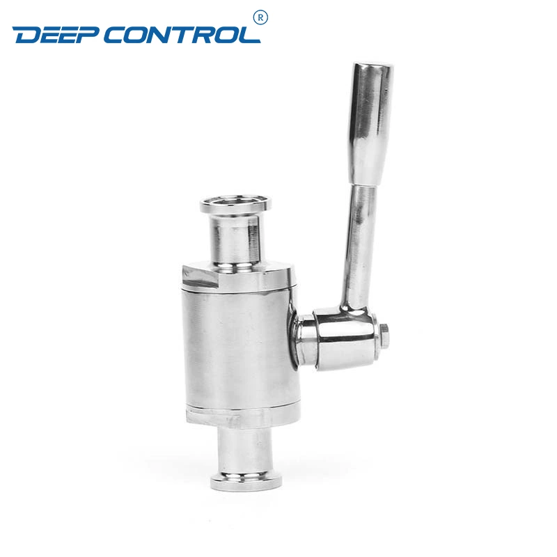 Direct to Chip Liquid Cooling Water CDU Sanitary Stainless Steel Hygienic Tri-Clamp Ball Valve