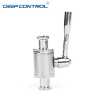 Direct to Chip Liquid Cooling Water CDU Sanitary Stainless Steel Hygienic Tri-Clamp Ball Valve