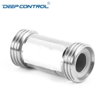 Hygienic Data Center Liquid Cooling Water Stainless Steel Thread one piece No Return Male Check Valve
