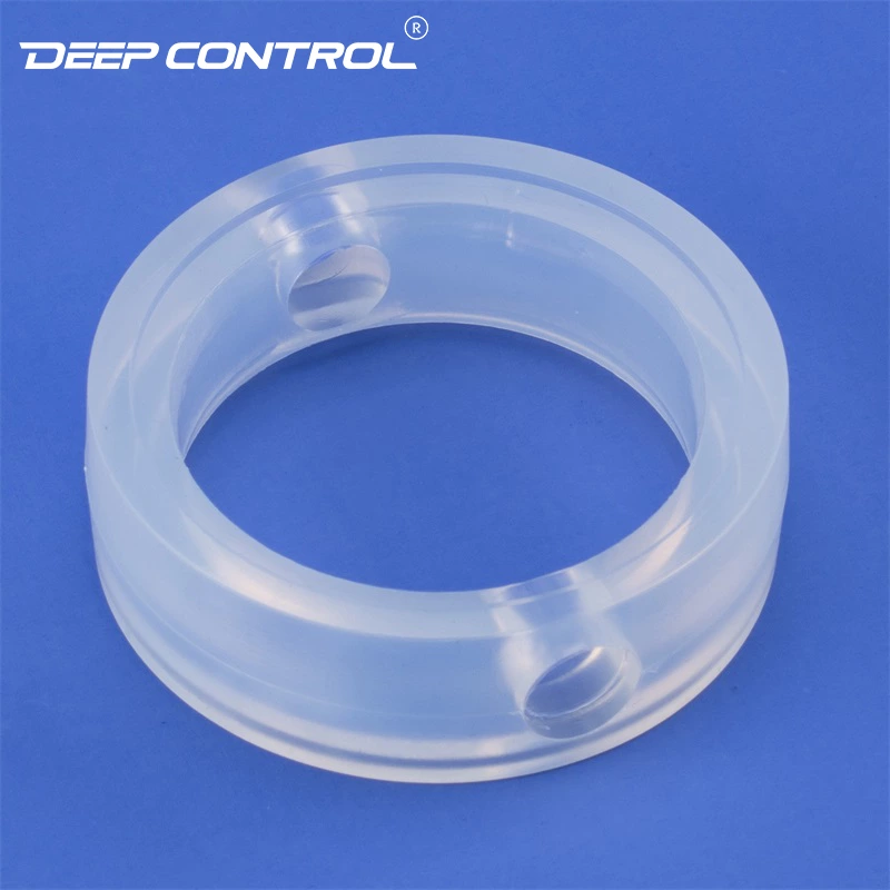 White Silicone Seal For  Liquid Cooling Water Hygienic Stainless Steel Butterfly Valve