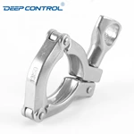Sanitary Stainless Steel ISO-3P Data Center Water Cooling Hygienic Three Pieces Heavy Duty Clamp