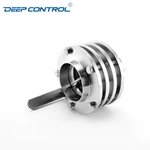 Liquid Cooling Water Data Center CDU Hygienic Stainless Steel Leak Free 3-Piece Butterfly Valve