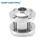 Hygienic Liquid Cooling Water Leak Free Stainless Steel Flange No Return Check Valve