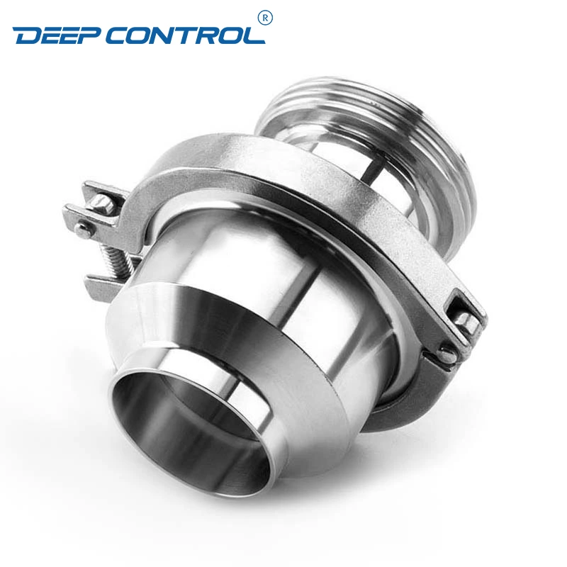 Sanitary Stainless Steel Data Center Liquid Cooling Water Male Butt-weld End Check Valve