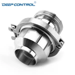 Sanitary Stainless Steel Data Center Liquid Cooling Water Male Butt-weld End Check Valve