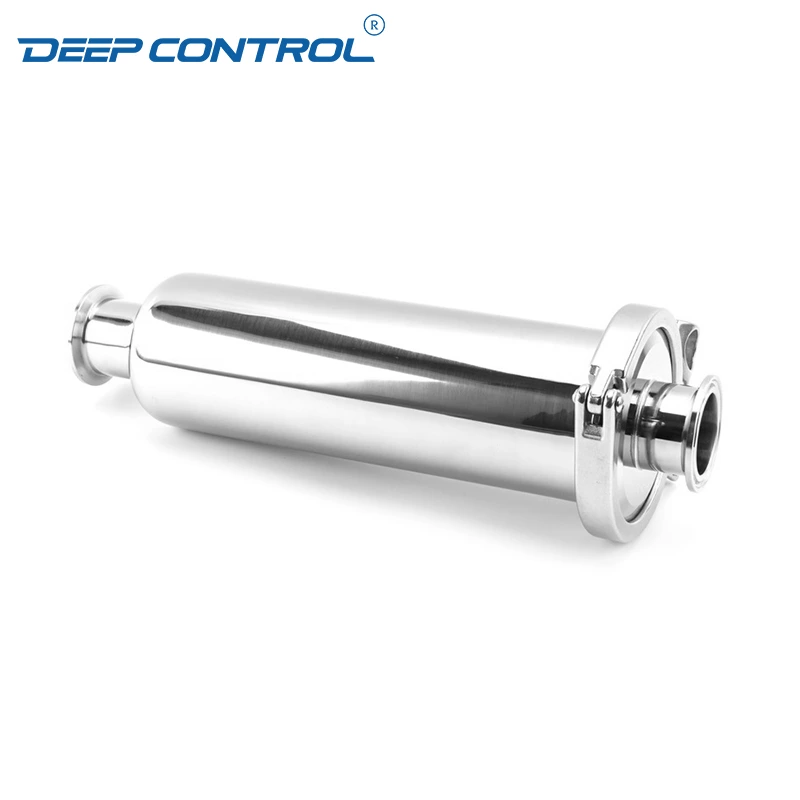 Water Cooling Liquid Data Center Hygienic Stainless Steel Tri-Clamp Tube Pipe Wedge Wire Screen Straight Filter