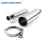 Water Cooling Liquid Data Center Hygienic Stainless Steel Tri-Clamp Tube Pipe Wedge Wire Screen Straight Filter