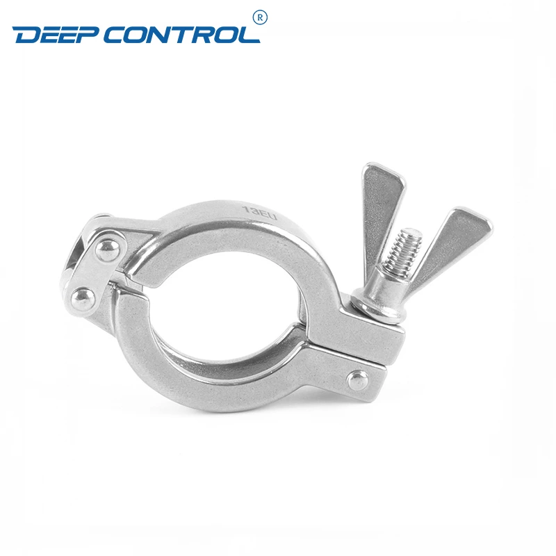 Hygienic Data Center Liquid Cooling Water Sanitary Stainless Steel 13EU Double Pin Clamp