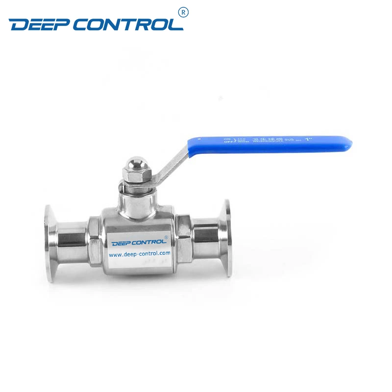 Sanitary Stainless Steel Cooling Water Energy Storage Data Center Clamped Ball Valve