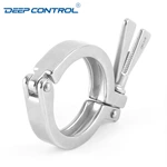 Hygienic Energy Storage Liquid Cooling Water Data Center Sanitary Stainless Steel 13MHH Single Pin Pipe Clamp