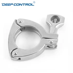 Sanitary Data Center Liquid Cooling Water Hygienic Stainless Steel 13MHHS 3PC Three Pieces Heavy Duty Clamp