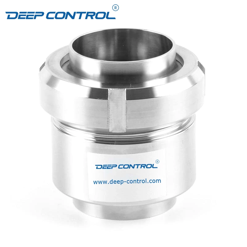 Stainless Steel Hygienic Data Center Liquid Cooling Water Sanitary Union Type No-Return Check Valve