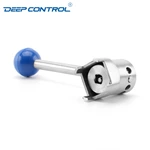 Cooling Water Data Center Solution Sanitary Stainless Steel Butterfly Valve Handle