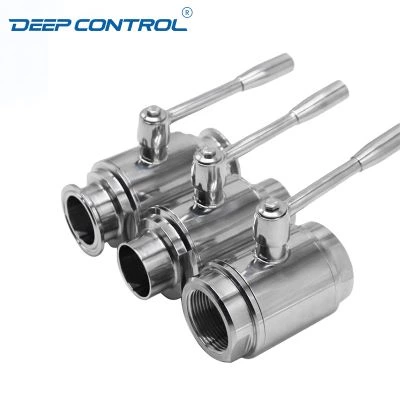 Water Cooling Liquid Data Center New Type Sanitary Stainless Steel Welding Ball Valve