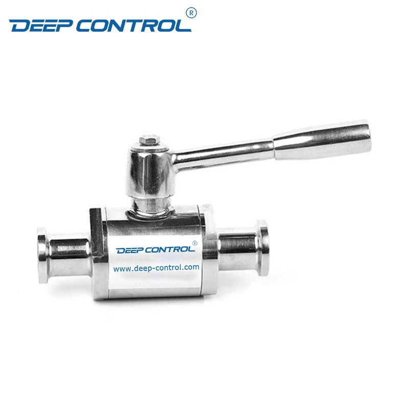 Direct to Chip Liquid Cooling Water CDU Sanitary Stainless Steel Hygienic Tri-Clamp Ball Valve