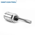 Cooling Water Data Center CDU Direct to Chip Sanitary Stainless Steel Female Thread Ball Valve