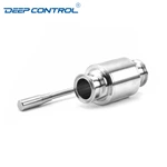 Direct to Chip Liquid Cooling Hygienic Stainless Steel 2-way Tri-Clamp Ball Valve