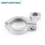 Data Center Liquid Cooling Water Energy Storage Sanitary Stainless Steel 13MHH-14 Single Pin Clamp