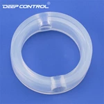White Silicone Seal For  Liquid Cooling Water Hygienic Stainless Steel Butterfly Valve