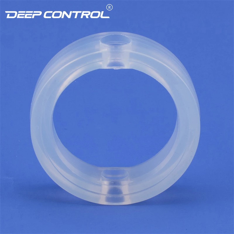 White Silicone Seal For  Liquid Cooling Water Hygienic Stainless Steel Butterfly Valve