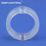 White Silicone Seal For  Liquid Cooling Water Hygienic Stainless Steel Butterfly Valve