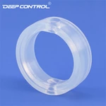 White Silicone Seal For  Liquid Cooling Water Hygienic Stainless Steel Butterfly Valve