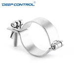 Water Cooling Data Center Sanitary Stainless Steel Hinged Pipe Hanger