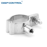Data Center Liquid Cooling Water Sanitary Stainless Steel  Pipe Hanger M10 Bossed Clamp