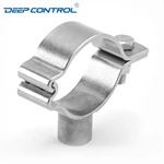 Data Center Liquid Cooling Water Sanitary Stainless Steel Bossed Clamp Pipe Hanger