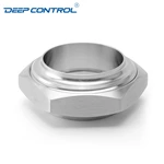 Water Cooling Liquid Data Center Sanitary Stainless Steel Liner Male Hex Nut BSM Union
