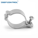 Data Center Liquid Cooling Water Stainless Steel Hygienic Pipe Hanger Plain Clamp
