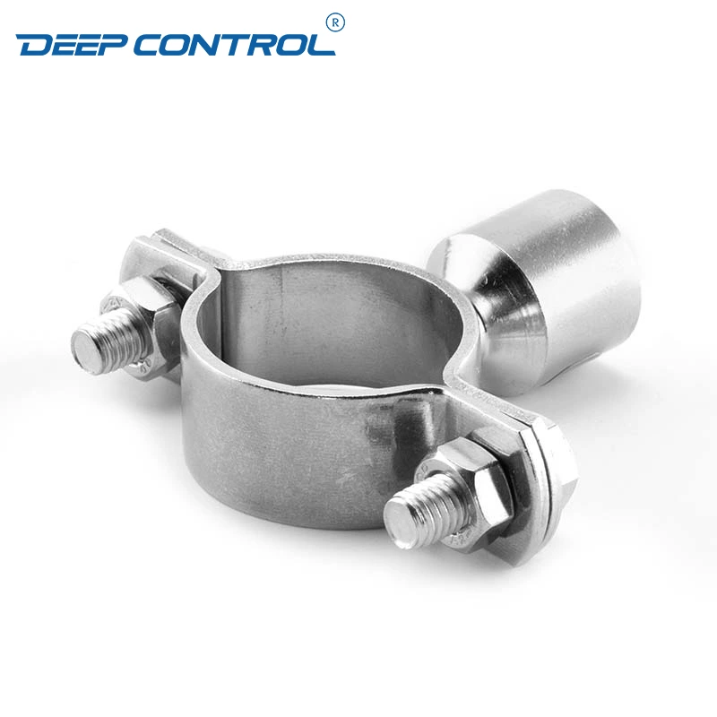 Hygienic Stainless Steel Data Center Cooling Water Pipe Hanger Saddle Clip With BSP Socket