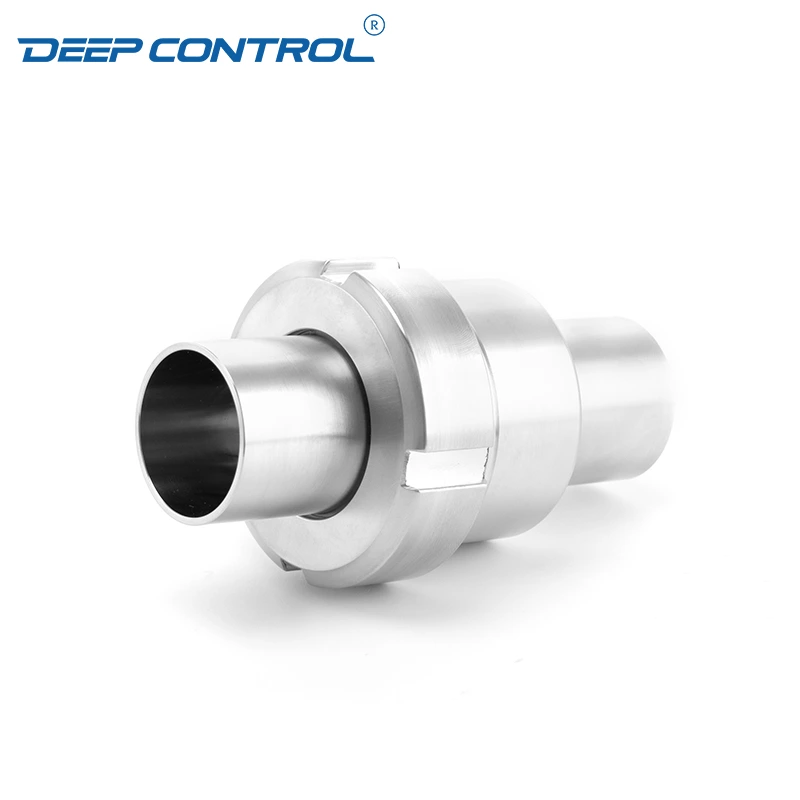 Data Center Cooling Water Hygienic Stainless Steel Union Type No Return Check Valve