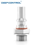 Liquid Water Cooling Stainless Steel SSS304 SS316L Universal Quick Disconnect UQD Plug Nipple