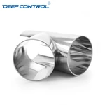 Data Center Liquid Water Cooling  Sanitary Stainless Steel Hygienic 3A SMS DIN BS AS Lateral Weld Y Tee