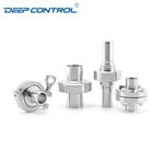 Hygienic Data Center Liquid Cooled Water Stainless Steel DIN11864 Aseptic Connection Fittings