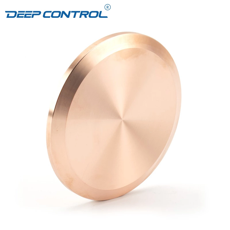 Copper Hygienic Data Center Liquid Cooling Water Brass Tri Clover Clamp Blank Blind Cap