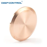Copper Hygienic Data Center Liquid Cooling Water Brass Tri Clover Clamp Blank Blind Cap