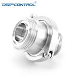 Hygienic Stainless Steel Cooling Water Data Center Clamped Male Thread No Return Valve