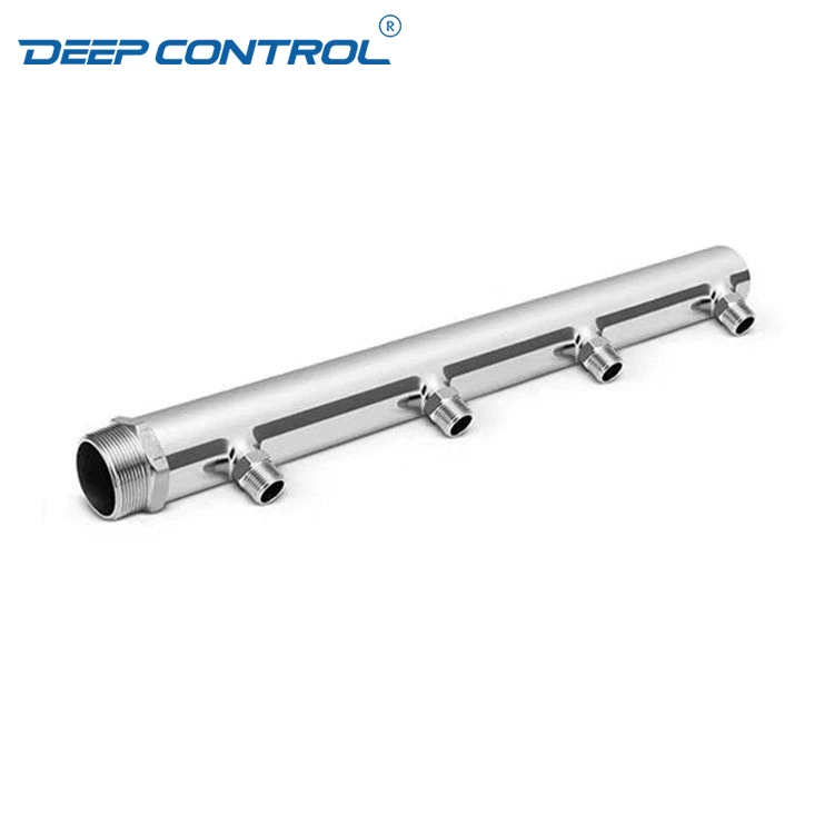 Data Center Liquid Cooling Water Stainless Steel SS304 SS316L Sanitary NPT BSPT Male Water Distribution Manifold