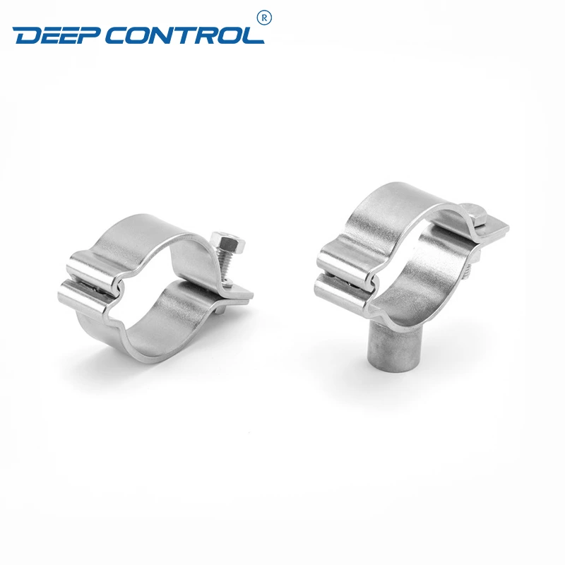 Data Center Liquid Cooling Water Sanitary Stainless Steel Bossed Clamp Pipe Hanger
