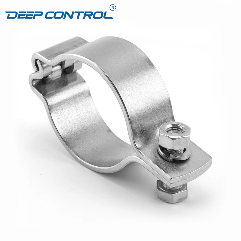 Data Center Liquid Cooling Water Stainless Steel Hygienic Pipe Hanger Plain Clamp