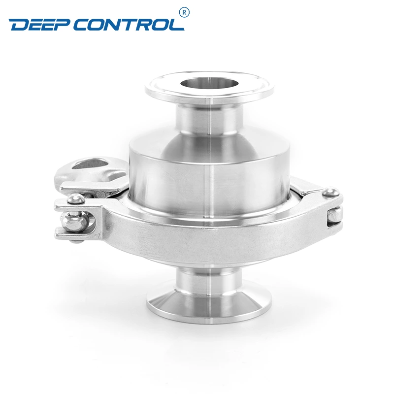 Liquid Water Cooling Data Center Hygienic Stainless Steel No Return Tri-Clamp Check Valve